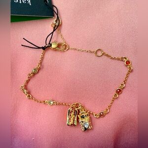 NWT Kate Spade What A Snack Line Bracelet